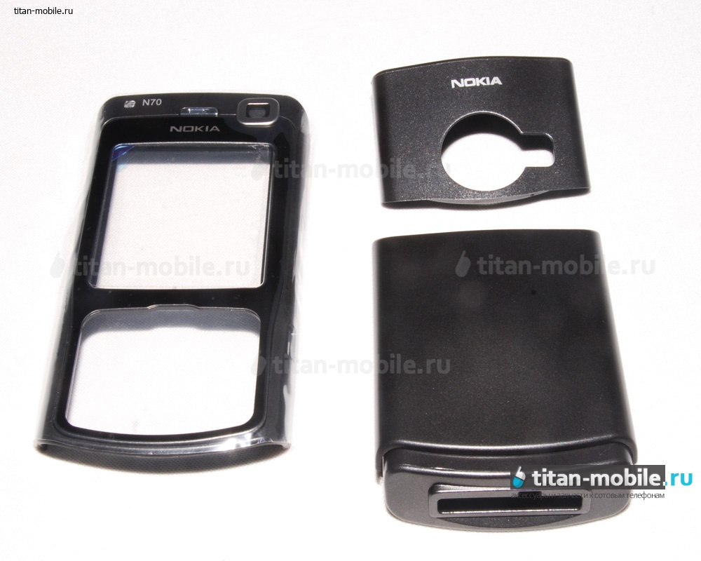 Корпус Nokia N70 (черный) в Титан-мобайл