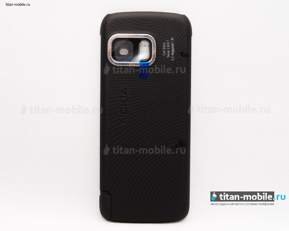 Задняя крышка АКБ Nokia 5800 Black Original в Титан-мобайл