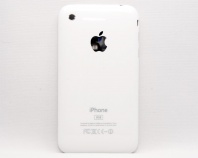 Задняя крышка АКБ IPhone 3G/3GS 16GB c рамкой White Original