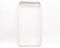 Боксы силиконовые (бампер) белый IPhone 4G
