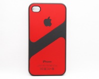 Боксы (защита задней крышки) Titan IPhone 4G red