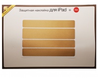 Карбоновая наклейка для Smart Cover (серый)