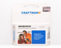 АКБ CRAFTMANN Nokia BL-5CA 1110/1112/1200/1208/1680с