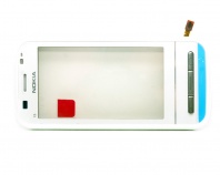 Тач скрин (touch screen) Nokia C6-00 в рамке (белый) ORIGINAL 100%