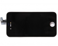 Дисплей (LCD) Apple Iphone 4G FULL COMPLETE + TOUCH SCREEN (черный) AAA