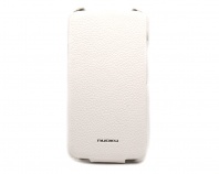 Genuine Leather Case for ONE X white