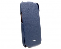 Genuine Leather Case for i9300 Galaxy S3 blue