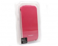 Genuine Leather Case for G12 Desire S pink