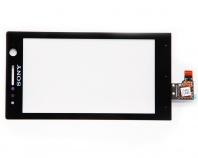 Тач скрин (touch screen) Sony ST25i Xperia U black