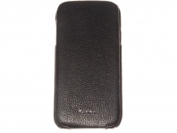 Genuine Leather Case for i9500 Galaxy S4 black