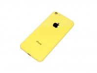 Задняя крышка АКБ IPhone 5C желтая