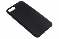Ультратонкий чехол для iPhone 7G plus (5.5) (силикон) черный