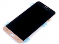 Дисплей (LCD) Samsung Galaxy J3/J300/J320 + тачскрин gold