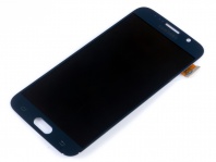Дисплей (LCD) Samsung Galaxy G920F Galaxy S6 + тачскрин blue
