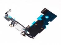 Шлейф (Flat Cable) iPhone 8G white (разъем зарядки) orig