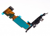 Шлейф (Flat Cable) iPhone 8G Plus black (разъем зарядки) orig
