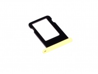 Держатель сим для iPhone 5C sim holder yellow
