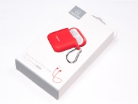 Силиконовый чехол для Apple AirPods Usams (US-BH423) красный