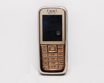 Корпус Nokia 6233 со средней частью (золото)