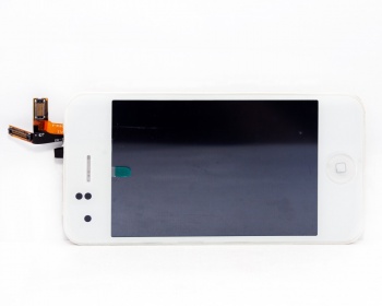 Дисплей (LCD) Apple Iphone 3G + тачскрин (белый)
