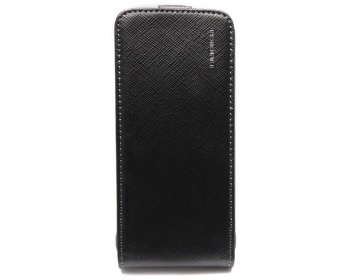 Genuine Leather Case for iPhone 5 black (cradle)