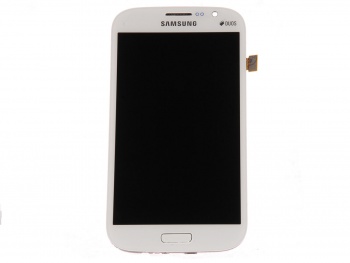 Дисплей (LCD) Samsung i9082 Galaxy Grand Duos + тачскрин white