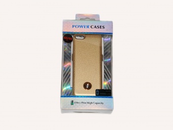 Чехол для iPhone 5G/5S Power Bank 3000 mAh - gold