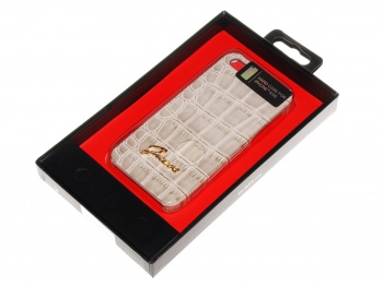 Guess Hard Case for iPhone 5G/5S Croco Beige (3700740304556)