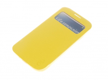 Сумка книжка NX для Samsung i9500 желтый