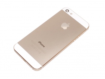 Задняя крышка АКБ IPhone 5G золото