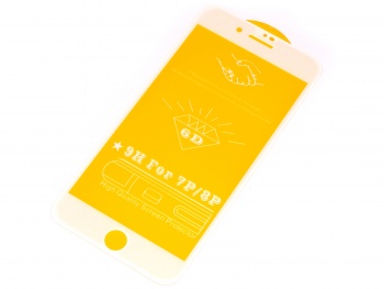Защитное стекло для Apple iPhone 7G plus 3D (white)