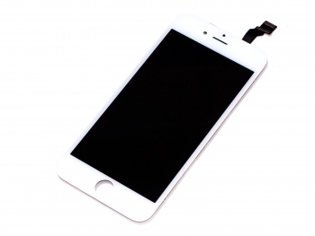 Дисплей (LCD) Apple iPhone 6G (4.7) FULL COMPLETE + TOUCH SCREEN AAA (белый) TF