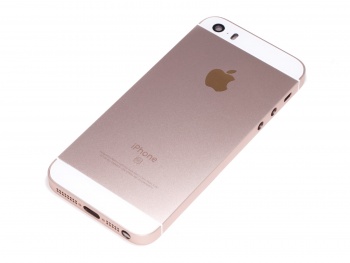 Задняя крышка АКБ back cover IPhone 5SE gold